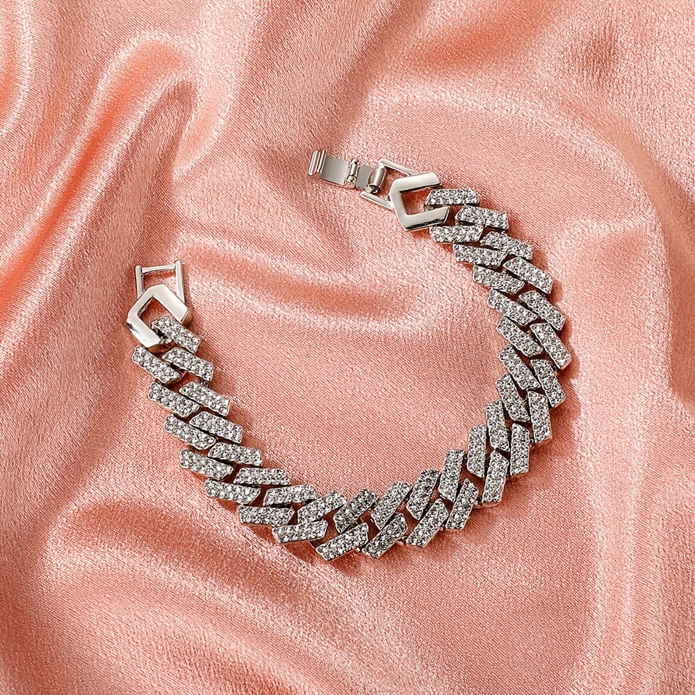 Vintage Unisex Chunky Chain Bracelet Hip Hop Cuban Bracelet